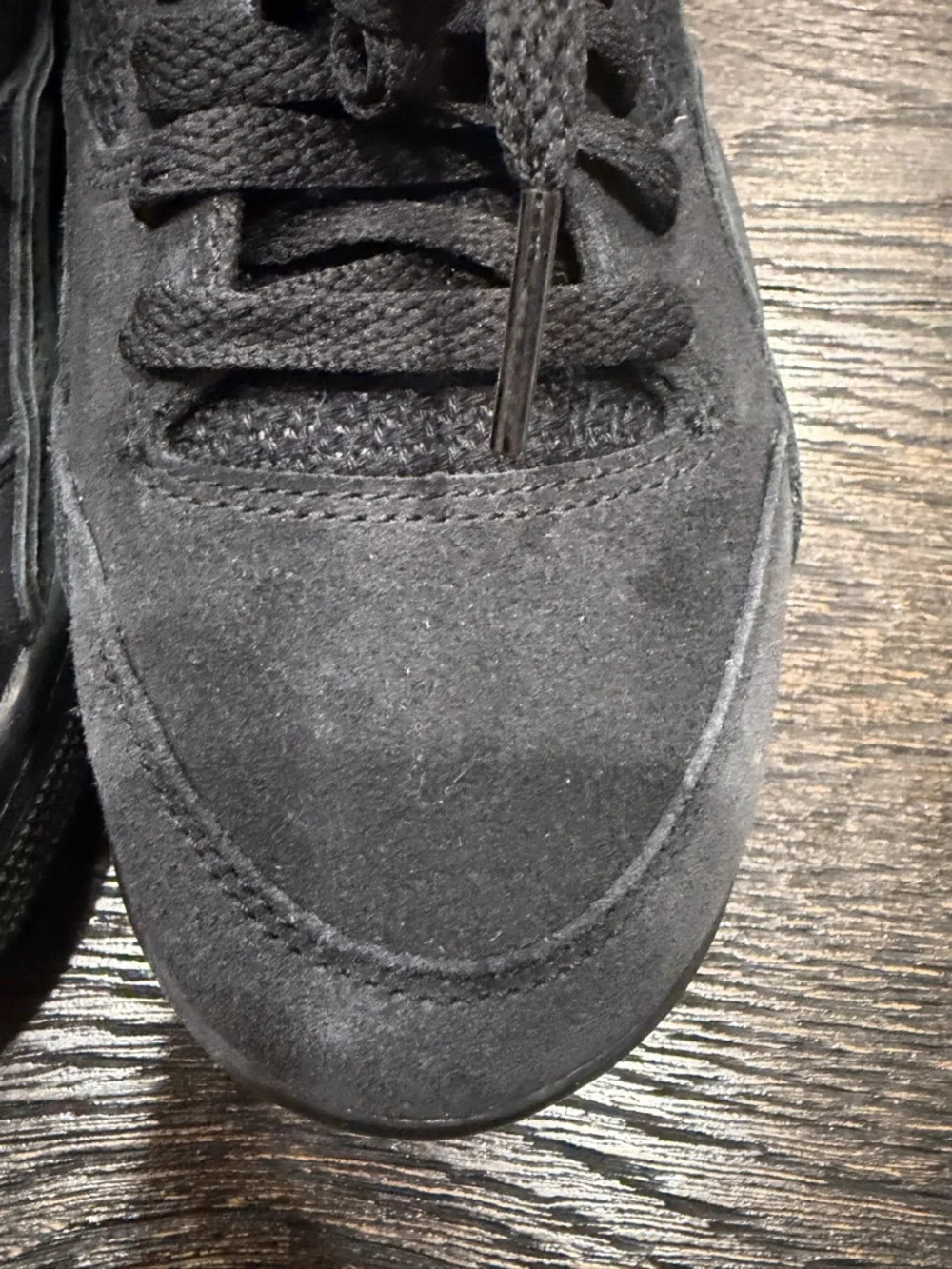 Nike Air Jordan Flight Court Men's Shoes Triple Black Mens 8